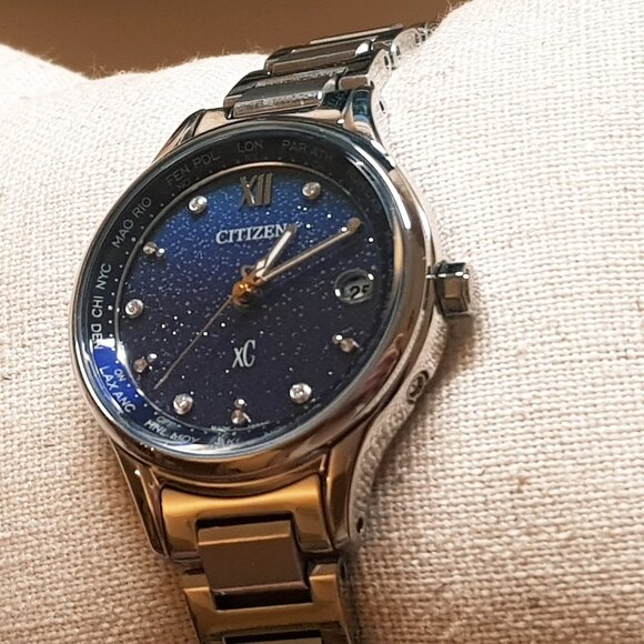 <BRAND NEW>Citizen Watch EC1160-62L [Dear Collection xC Eco Drive Radio Clock] - Picture 3 of 8